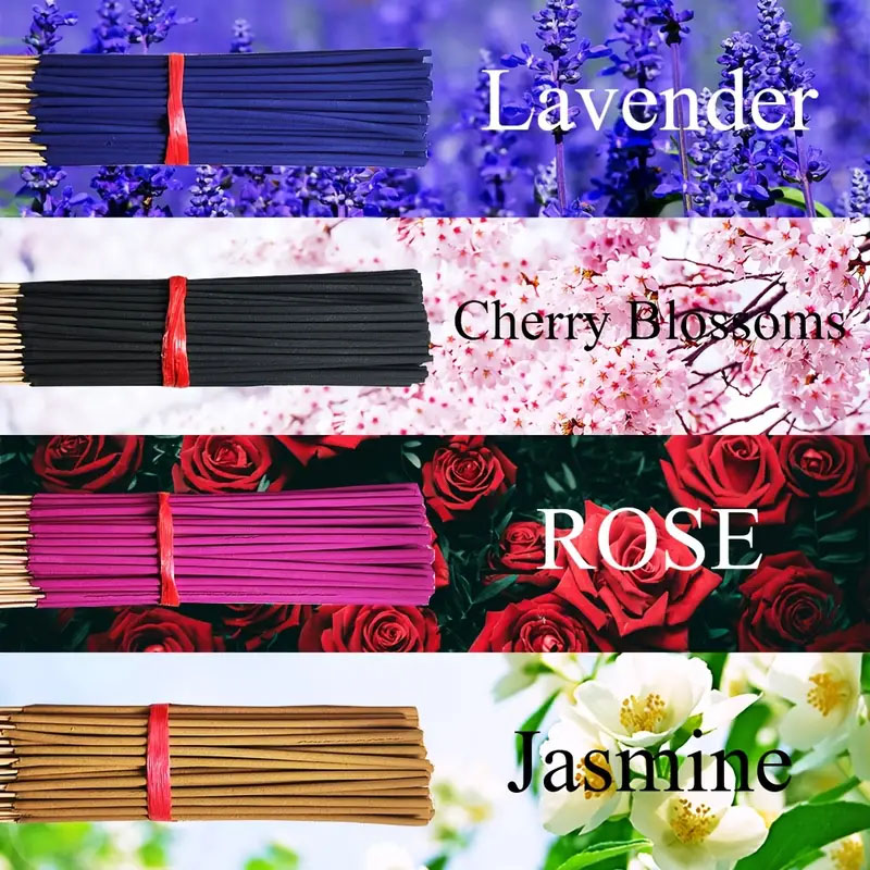 Home Fragrance Jasmine - 80/200 Doğal Tütsü Çubukları - Ev