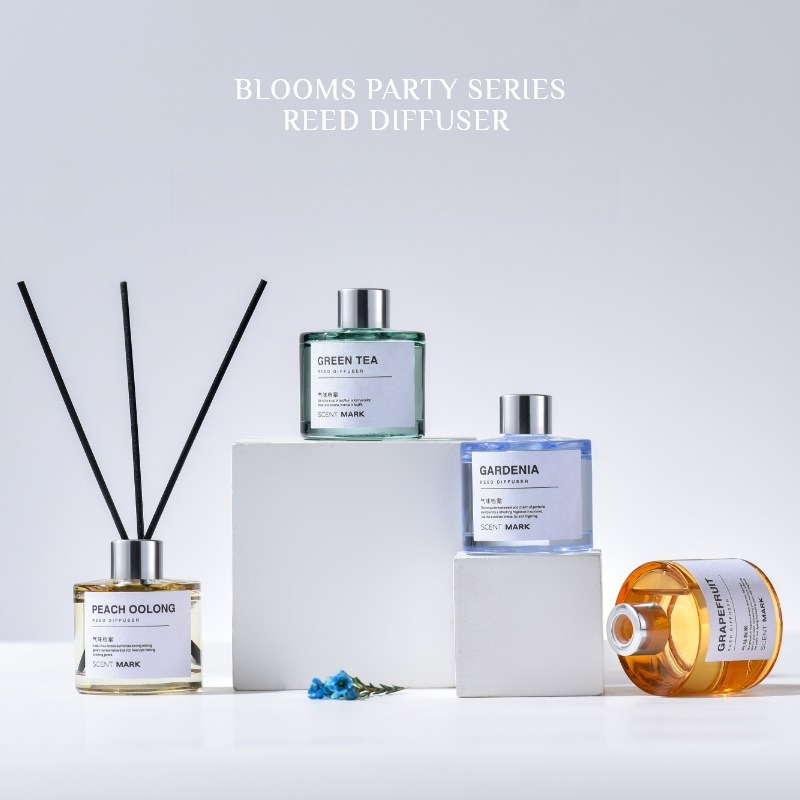 Home Fragrance Jasmine Diffuser - 50ML Kamışlı Oda Kokusu Setleri Lotus