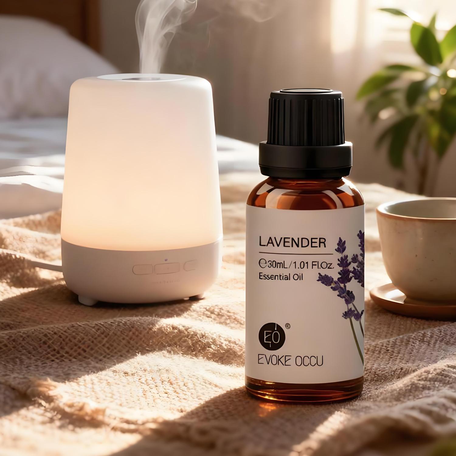 Home Fragrance Jasmine Diffuser - EVOKE OCCU Lavanta Esansiyel Yağı Saf