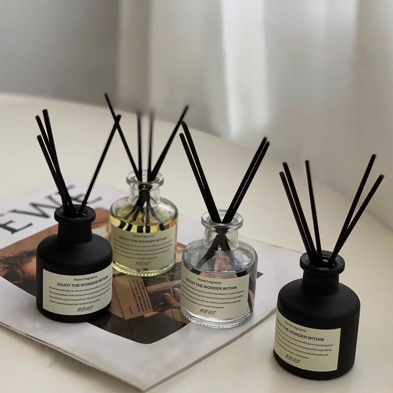 Home Fragrance Jasmine Diffuser - 50ml Ateşsiz Aromaterapi Seti Frezya Yasemin