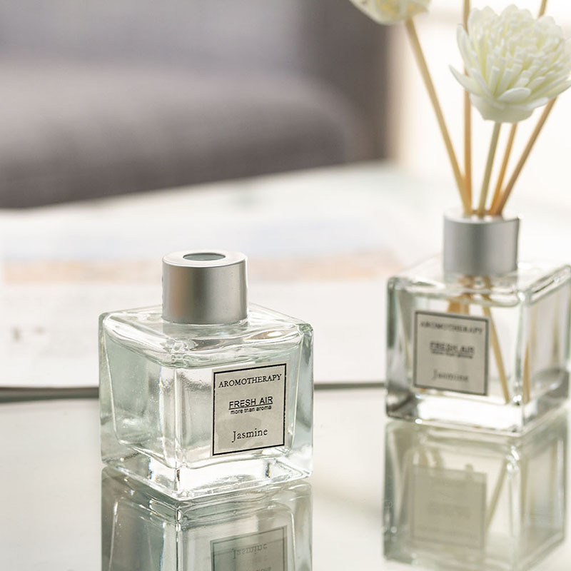 Home Fragrance Jasmine Diffuser - 50ml Aromaterapi Esansiyel Yağı Alevsiz Yasemin