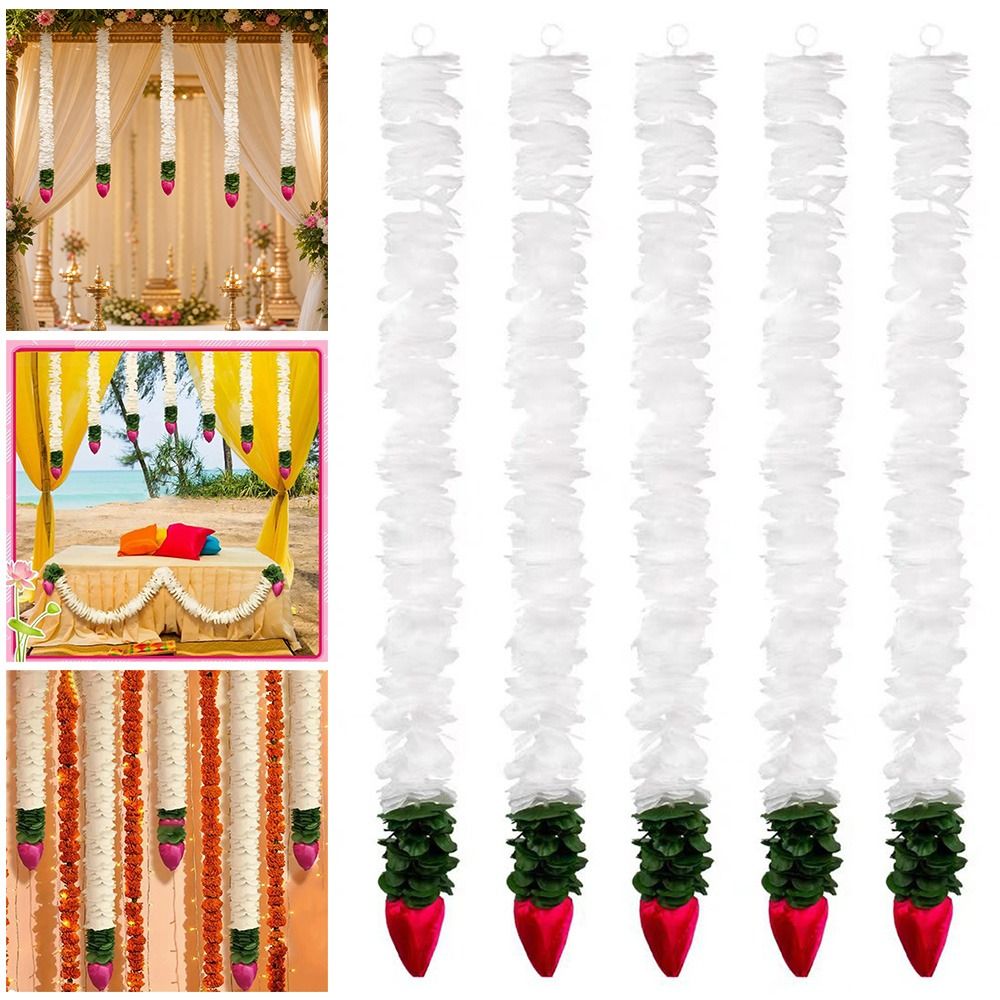 Home Fragrance Jasmine - 1/3 adet plastik yapay yasemin çelenk