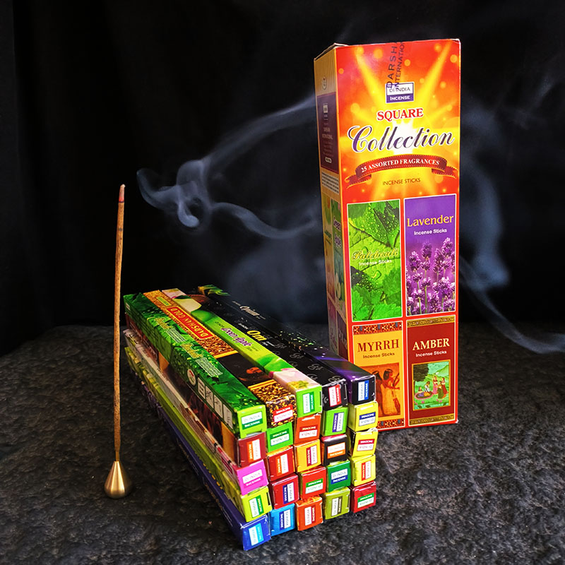Home Fragrance Sachet - 4/10/25 Küçük Kutular Doğal Hindistan Tütsü