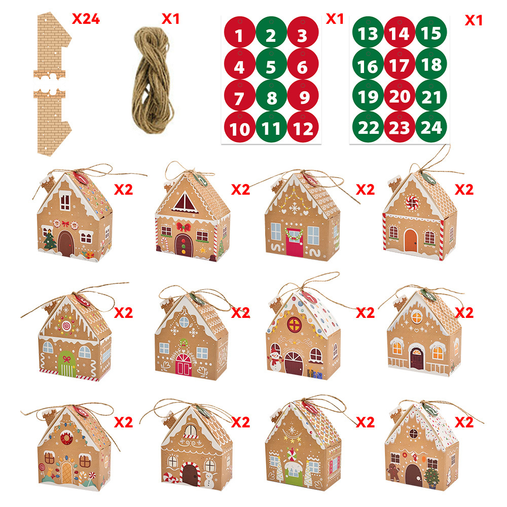 24 adet Noel Zencefilli Kurabi - Home Fragrance Gingerbread incelemesi ve fiyatı