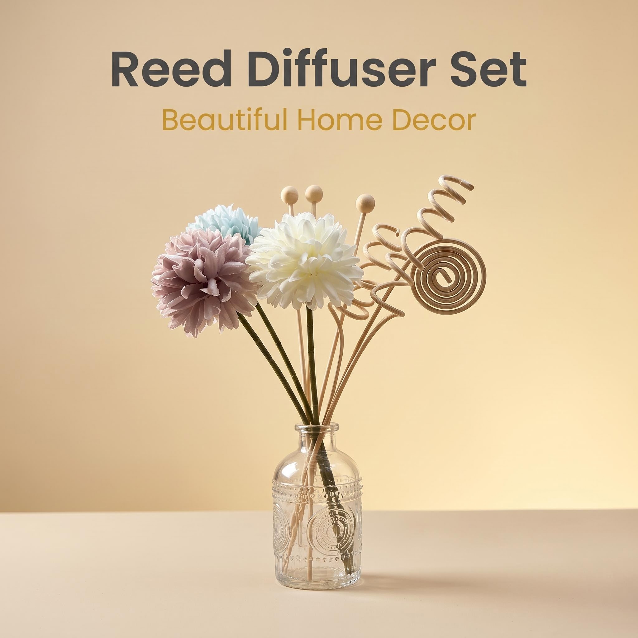DIY difüzör çubuk seti, yapay  - Home Fragrance Set incelemesi ve fiyatı