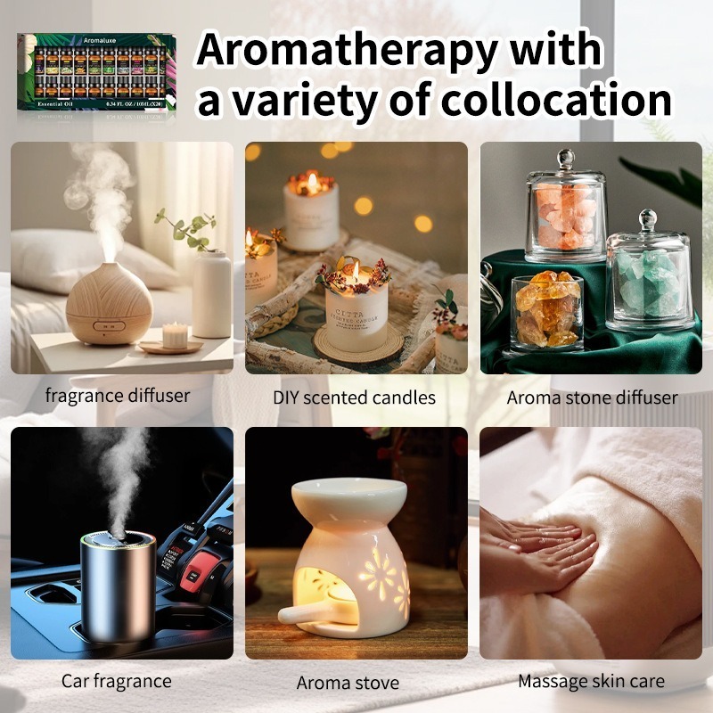 20 Çeşit Aromaterapi Esansiyel - Home Fragrance Set incelemesi ve fiyatı
